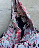 GETADME Gothic punk dark style geometric print pullover hoodies for women clothes y2k vintage streetwear hip-hop couple baggy sweatshirt