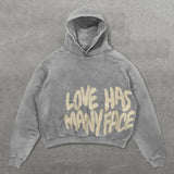 GETADME Gothic punk dark style geometric print pullover hoodies for women clothes y2k vintage streetwear hip-hop couple baggy sweatshirt