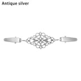 GETADME Women Carved Flower Cardigan Sweater Blouse Shawl Clips Shirt Collar Shawl Brooch Retro Duck Clip Clasps Charm Accessories Gift