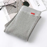 GETADME Ribbed Leggings For Women 2025 High Waist Autumn Winter Warm Legging Cotton Fashion Casual Threaded 2XL Black Pants Sexy Leggins