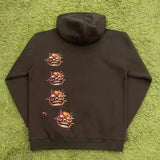 GETADME High Street Heavy Fabric High Quality Original Label Hoodies Embroidery Print Pocket Fleece Men Women Cactus Jack Zipper Hoodie