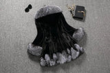 GETADME Hooded Loose Faux Fur Jacket Women Thick Autumn Winter Korean Maxi Coat Long Warm Luxury Fur Parkas Bontjas Furry Outerwear