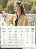 GETADME  Ginger Small Fragrant Coats Female 2024 Autumn New Casual Lantern Sleeve Jackets For Women Outerwaer 2234185383