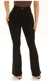 GETADME Jeans Women Denim Pants Long Pant Sheath Slim Fit Sexy Solid Mid Waist Button Pocket Trousers Straight Hip Wrap Casual