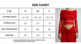 GETADME Korean Mesh Sheer Crop Tops Elegant Off the Shoulder T-shirt Chic Women Long Sleeves Slim Fit Cover-Ups Tees