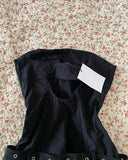 GETADME New Dress for Women Fashionable Hollow Backless Sexy Maxi Dress Y2K Retro Harajuku Solid Color Slimming Dresses Casual Skirts