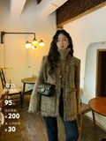 GETADME New High Quality Woolen Tweed Tassel Jacket Women Fashion Design Small Fragrance Long Sleeve Pockets Long Coat Outwears Korean