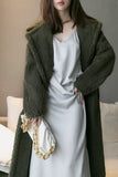 GETADME New Winter Coat Women Wool Sheep Shearing Faux Fur Warm Coat Women's Medium Long Large Grain Lamb Wool Thick Teddy Bear Outwear