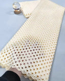 GETADME Nigerian Cord Lace Fabric 2025 High Quality African Guipure Lace French Water Soluble Lace Fabrics For Wedding Dresses