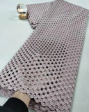 GETADME Nigerian Cord Lace Fabric 2025 High Quality African Guipure Lace French Water Soluble Lace Fabrics For Wedding Dresses
