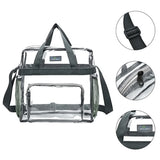 GETADME PVC Women's Bags Cosmetic bag Portable Large Capacity waterproof travel Wash bag Transparent Shoulder Bag Storage Pouch Cosmetic