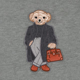 GETADME Patch Bear Cashmere Sweater Relaxed Fit Women Knit Pullover Autumn Winte Women Knitted RL Tops Lauren's Knitwear Coat Clothes