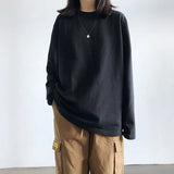 GETADME Punk Style Waffle POLO Shirts Sweatshirt Women Vintage Streetwear American Casual Large 2XL Hoodies 2025 Korean Fashion Clothes