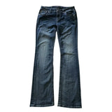 GETADME 레트로 미스 미 부츠 컷 청바지 여성 Y2K 새로운 블루 청바지 자수 윙 포켓 힙합 하라주쿠 고딕 와이드 팬츠 스트리트웨어