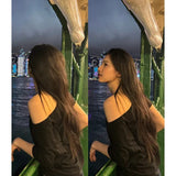 GETADME 캐주얼 루즈핏 오프숄더 티셔츠 편안하고 가벼운 반팔 투웨이 웨어 스타 스타일 원로우 칼라 크로스바디