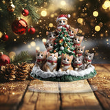 GETADME Acrylic Baby Cat Christmas decorations, kiiten ornaments, car mirrors, key chains, home decorations, holiday party