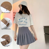 GETADME High-Waisted Slimming Mini Dress For Women Plaid Patterned A- Line Skirt New Style Summer Autumn/Winter Student Version