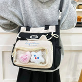 GETADME Fashionable Versatile Shoulder Bag Cute College-style Tia Bag Trendy Dopamine Crossbody Bag