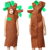GETADME Christmas Tree Halloween Costumes Kids Adults Cosplay Jumpsuit Preschool Performance TV Shows Video Program Dress Up Clothes