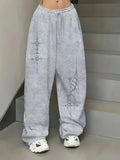 GETADME Ladies' New Street Dance Trendy Brand Sports Pants Autumn and Winter New Neutral Sports Casual Sports Pants