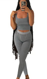 GETADME Lounge Wear Ribbed Casual 2 Piece Summer Shorts Set For Women  Sleeve Top+Elastic Leggings Outfits