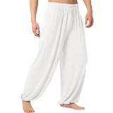 GETADME Women Men Harem Pants Modal Yoga Loose Long Pants Belly Dance Boho Sports Wide Trousers Quick Dry Sweatpants Yoga Clothing