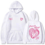 GETADME Omar Courtz Primera Musa Album Tour Merch Hoodies Men's Women Fashion Hip Hop Hooded Sweatshirts Fleece Oversized Pullovers Coat