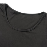 GETADME 여성 솔리드 컬러 리브드 롱 슬리브 V넥 슬림핏 파티 미니 드레스 패션 봄 가을 슬림 A라인 드레스