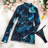 GETADME Dress Tight fitting hip hugging skirt with thin rendering and colorful high neck Green dress traffic store Party dress Sex shop
