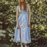 GETADME 패턴 가든 컨트랙트 컬러 하이 스트리트 드레스 레이디 엘레강트 스플릿 카디건 V넥 롱 드레스 섹시한 여성 러플 A라인 드레스