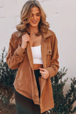 GETADME Hot Selling New Women's Fashion Long Sleeved Single Breasted Cardigan Woolen Sweater Woolen Jacket