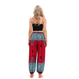 GETADME Boho Yoga Pants Women Hippie Harem Printed Dyeing High Waisted Wear Pantalone De Mujer Cintura Alta Calca Feminina Beach