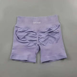 GETADME DFYNE 여름 신상품 하이바운스 고품질 피트니스 반바지 레깅스 셰이프 여성용 요가 바지 사이클링 바지 필라테스 피트니스 바지