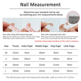 GETADME 10Pcs Handmade Gothic Short Press on Nails Rhinestone Round Manicure Decoration Wearable Full Cover with Design Acrylic Nail Tip