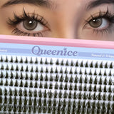 GETADME DIY Cluster Lashes 3D Natural And Anime-Style False Eyelashes Wispy Spiky Individual Eyelash Extensions