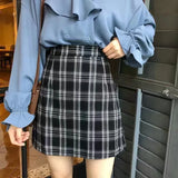 Jupe midi imprimée zèbre coréenne GETADME 2025 pour femme, automne, coupe trapèze, taille haute, ample, style mini vintage