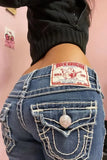 Getadme High Waist Straight Buddha Embroidered Denim Pants Jeans Ladies Vintage Jeans Casual Harajuku Y2k Streetwear Women Clothing