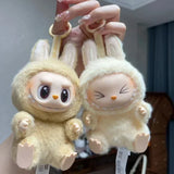 Hot Anime Figure Kawaii Monsters Abubu Have A Seat Series Vinyl Face Doll Model Toy Blind Box Keychain Toy High-Quality Replica