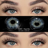 GETADME Bio-essência novas lentes de contato coloridas exclusivas para olhos lente de olho verde moda lentes azuis de contato cosplay lente multicolorida