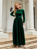 GETADME Spring 2025 Elegant Red Long Dress Velvet Solid Color Premium  Formal Evening Vestidos Festa Luxo Rojo Maxi Dresses For Women
