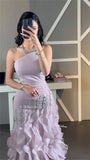 GETADME Customized Evening Jersey Sparkle Exquisite Beading Pleated Party Ruched A-line Strapless Sleeveless Occasion Gowns for Women