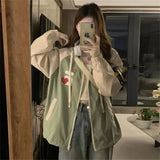 GETADME 2025 New Spring And Autumn Girl Thin Zipper Student Workwear Jacket Casual Dressing Collection Fashion Trends Versatile