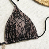GETADME 2026 Sexy Bikinis Female Swimsuits Women Three-Piece Swimwear Beach Swimming Wear Bathing Suits Brazilian Bikini Set Pool Bather