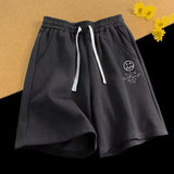 GETADME M-8XL Oversized Shorts Men Thin Casual Wide Leg Shorts Versatile Trend Loose Oversized Sports Shorts for Men