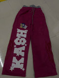 GETADME American Sweatpants Y2K Pants Men Gothic Hip Hop Letter Patch Retro Double Layer Design Baggy Elastic Waist Jogging Casual Pants