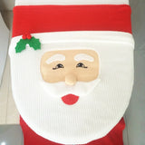 GETADME New Cute Christmas Toilet Seat Covers Creative Santa Claus Bathroom Mat Xmas Supplies for Home New Year Navidad Gift Decor 2025