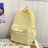 GETADME New Waterproof Nylon Women Backpack Female Travel Bag Backpacks Schoolbag for Teenage Girls Solid Color Bookbag Mochila Bookbag