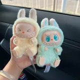 Hot Anime Figure Kawaii Monsters Abubu Have A Seat Series Vinyl Face Doll Model Toy Blind Box Keychain Toy High-Quality Replica