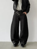 GETADME Men's Baggy Jeans Unisex Y2K Trendy Casual Wide Leg Denim Pants High Street Oversize Trousers American Style Streetwear Fashion