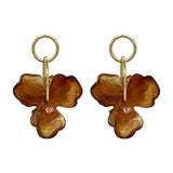 Boucles d'oreilles pendantes GETADME vintage en métal irrégulier, style USA, avec pendentifs originaux, accessoires de voyage et de mariage.